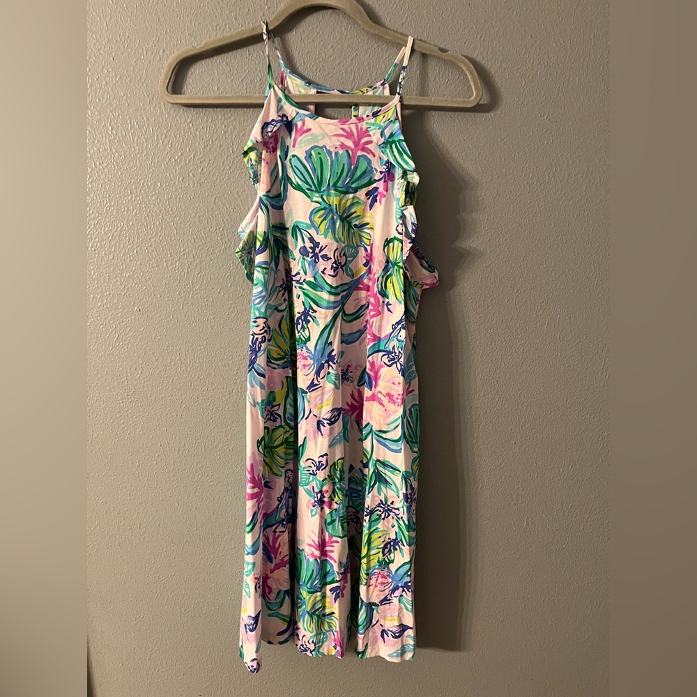 Lilly Pulitzer Tropical Print Mini Dress - Multicolor